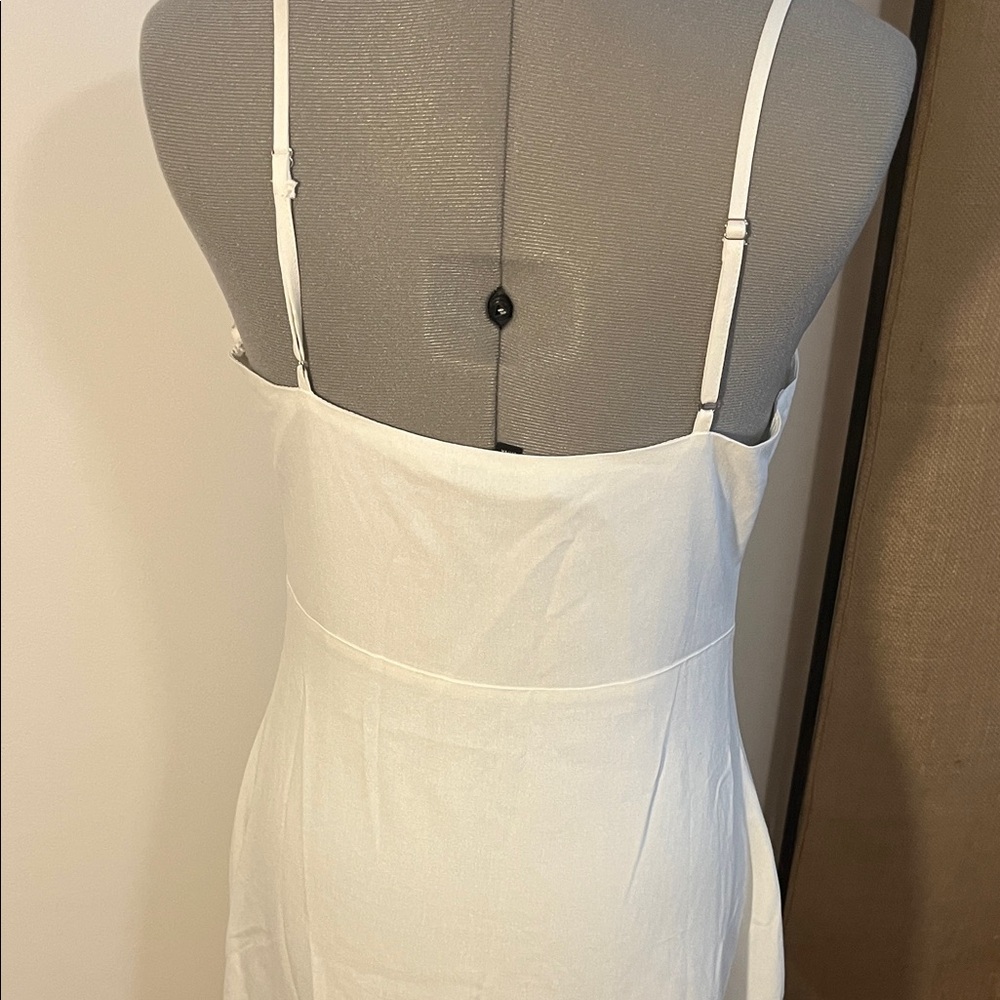 Lulu's White Maxi Dress - Picture 6 of 7